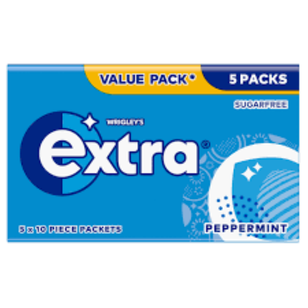 EXTRA PEPPERMINT VALUE PACK 5*10S 70G